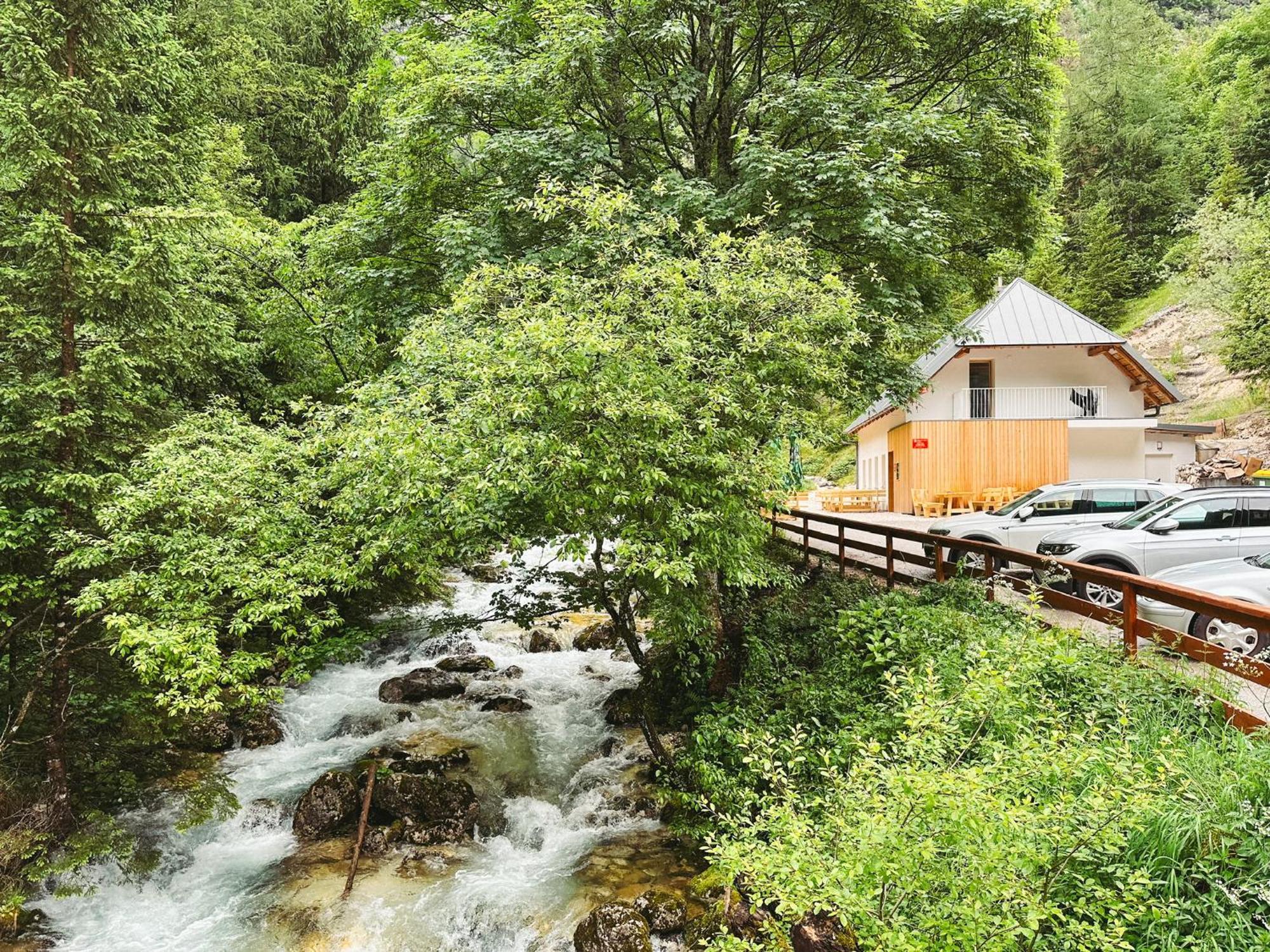 Villa Koca Ob Izviru Soce Trenta Exterior foto
